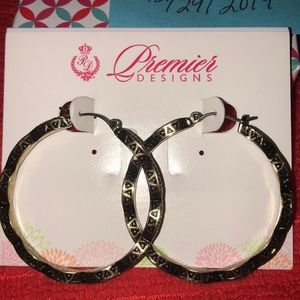 Premier Designs “Tuscany” Earrings - Brass